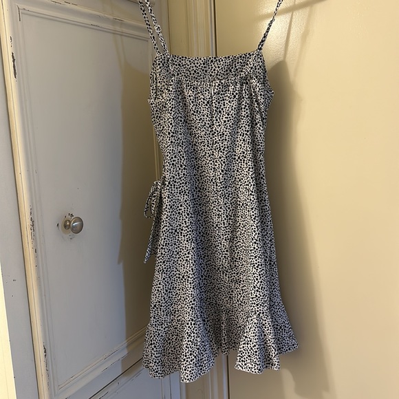 Princess Polly Speckled Wrap Mini Dress - Picture 4 of 4